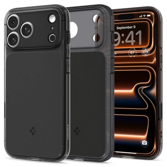 MagSafe cover til Apple iPhone 17 Pro Max, Spigen, Ultra Hybrid T, Mat Sort