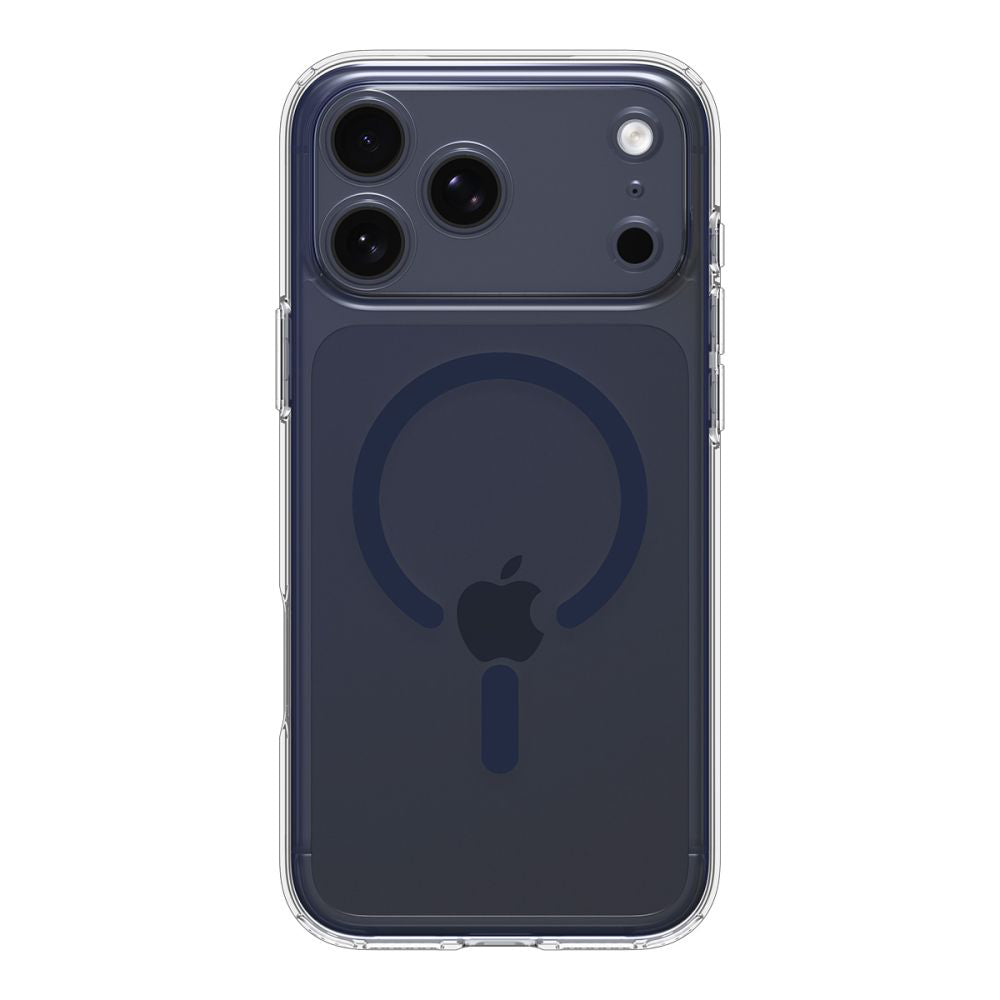 MagSafe cover til Apple iPhone 17 Pro Max, Spigen, Ultra Hybrid, Transparent Navy ACS11108