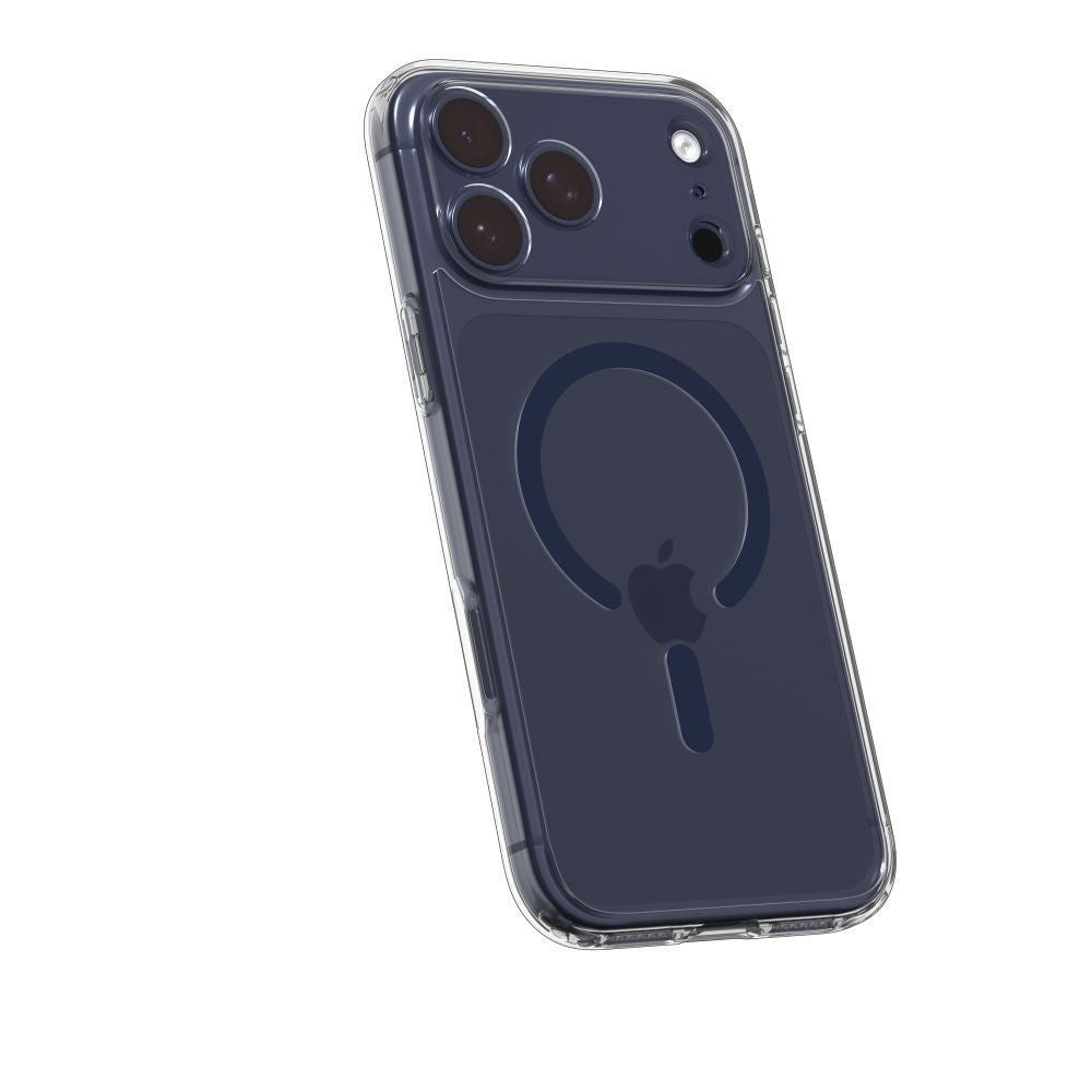 MagSafe cover til Apple iPhone 17 Pro Max, Spigen, Ultra Hybrid, Transparent Navy ACS11108