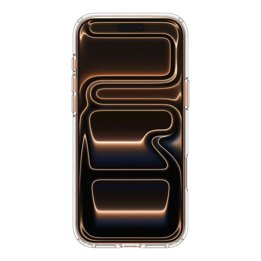 MagSafe cover til Apple iPhone 17 Pro Max, Spigen, Ultra Hybrid, Gennemsigtig Orange
