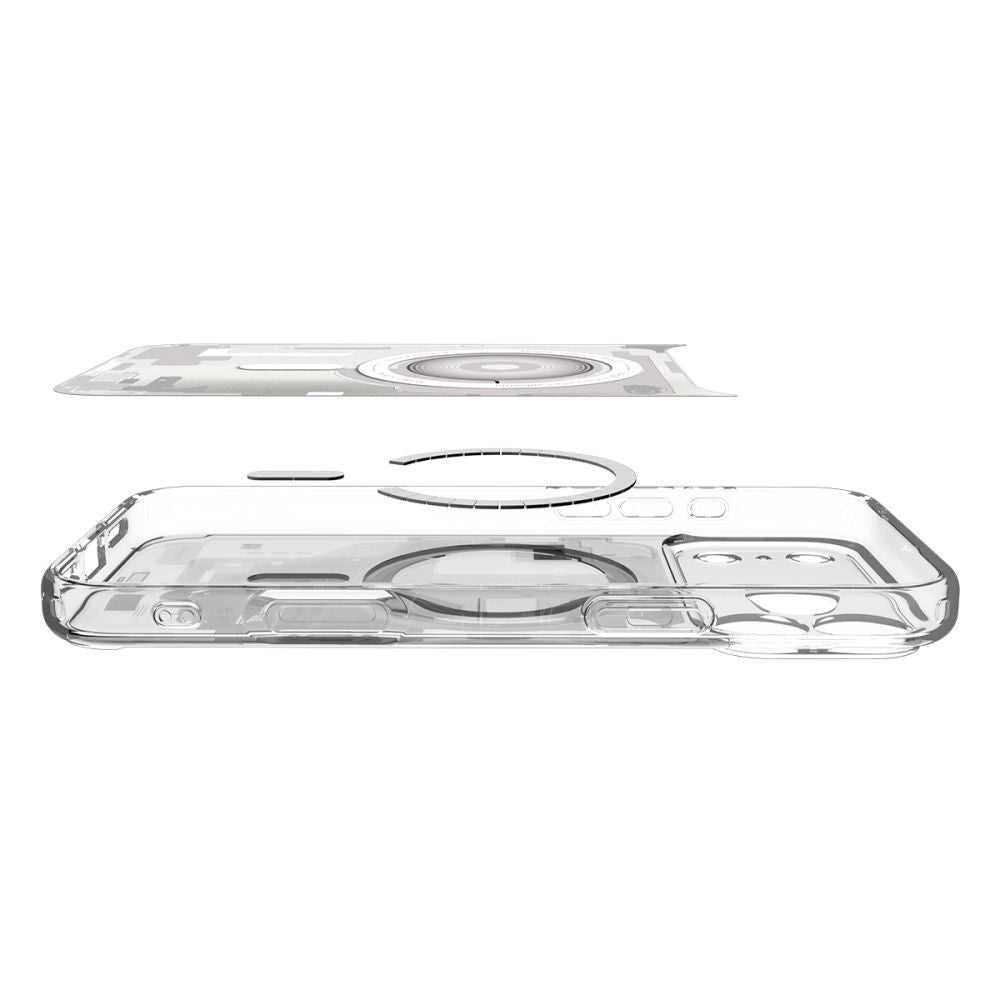 MagSafe cover til Apple iPhone 17 Pro Max, Spigen, Ultra Hybrid Zero One, Hvid ACS10287