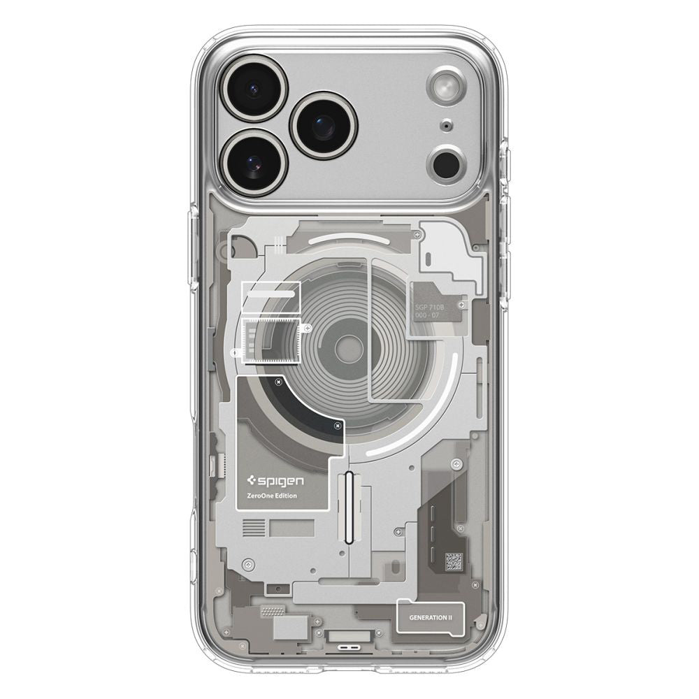 MagSafe cover til Apple iPhone 17 Pro Max, Spigen, Ultra Hybrid Zero One, Beige ACS10288