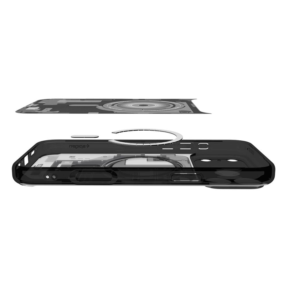 MagSafe cover til Apple iPhone 17 Pro Max, Spigen, Ultra Hybrid Zero One, Sort ACS10289