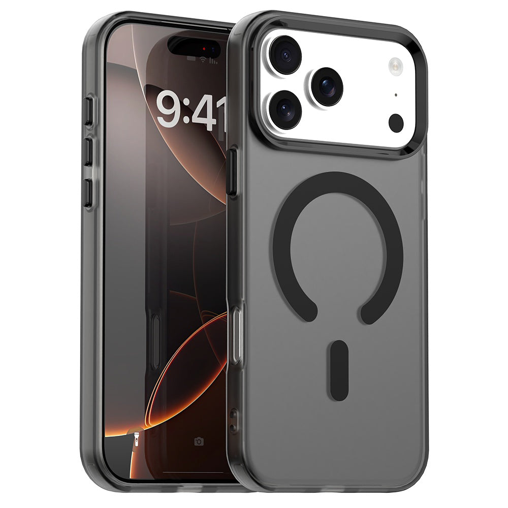 MagSafe cover til Apple iPhone 17 Pro Max, Techsuit, CandyCase, Sort