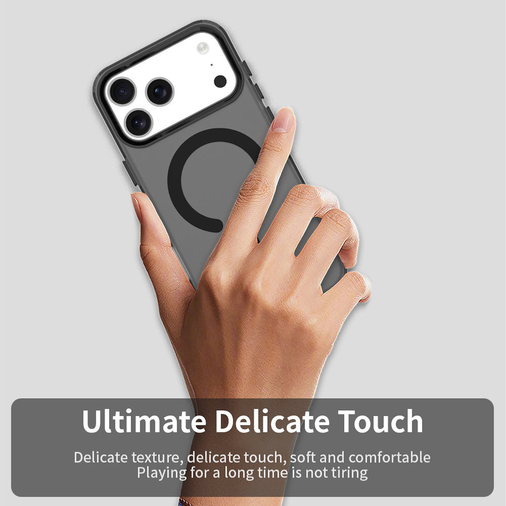 MagSafe cover til Apple iPhone 17 Pro Max, Techsuit, CandyCase, Sort