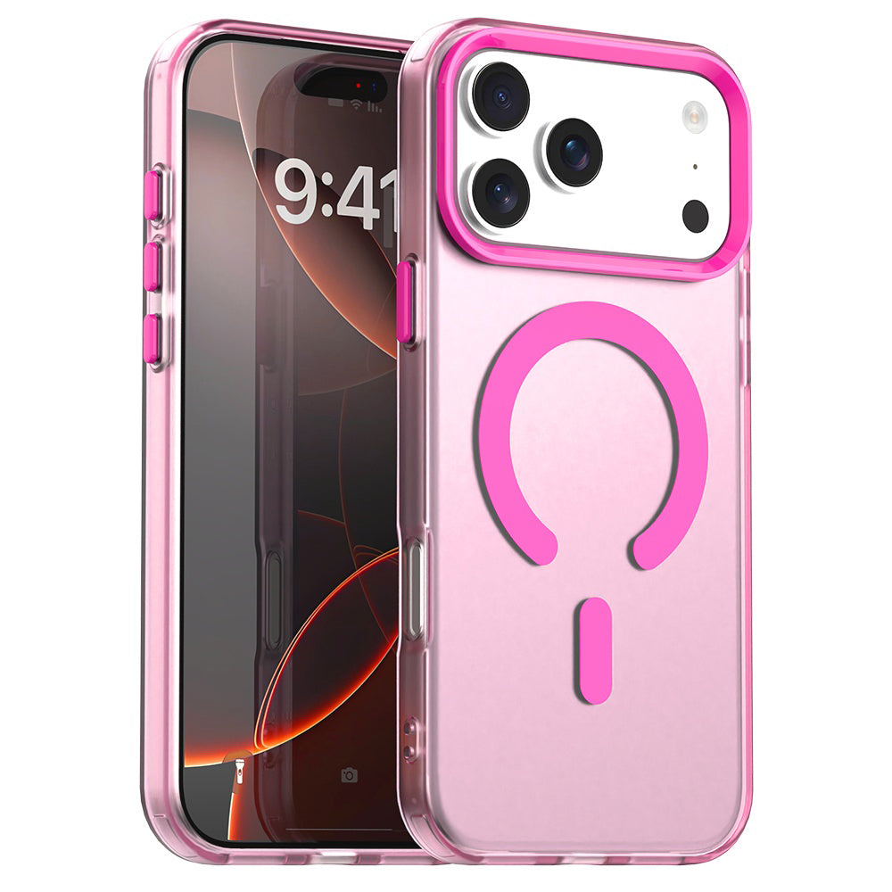 MagSafe cover til Apple iPhone 17 Pro Max, Techsuit, CandyCase, Pink
