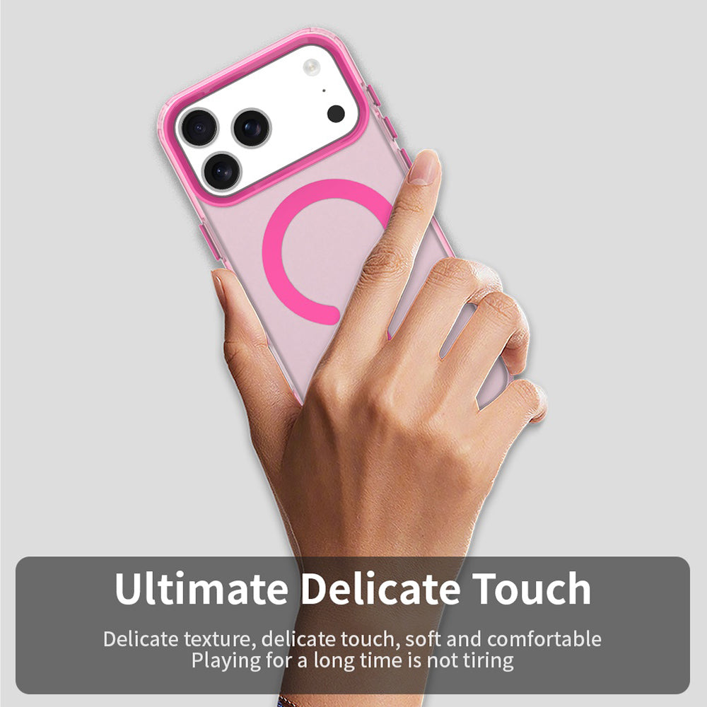 MagSafe cover til Apple iPhone 17 Pro Max, Techsuit, CandyCase, Pink
