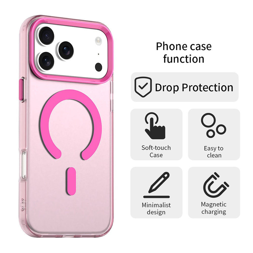 MagSafe cover til Apple iPhone 17 Pro Max, Techsuit, CandyCase, Pink