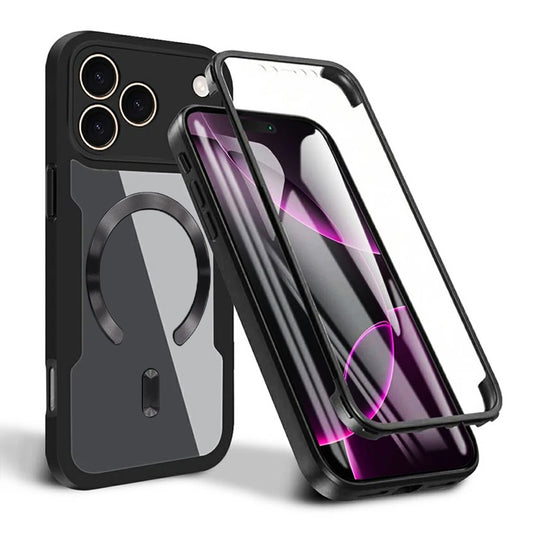 MagSafe cover til Apple iPhone 17 Pro Max, Techsuit, ColorVerse 360, Sort