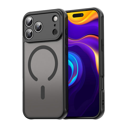 MagSafe cover til Apple iPhone 17 Pro Max, Techsuit, HaloFrost II, Sort