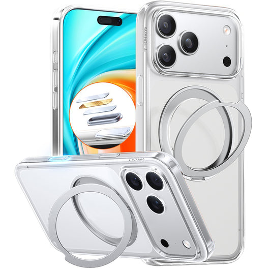 MagSafe cover til Apple iPhone 17 Pro Max, Torras, Ostand Pro, Gennemsigtig