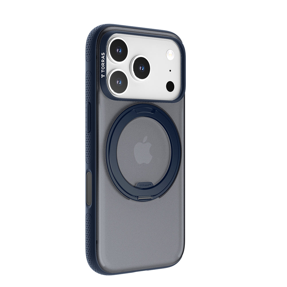 MagSafe cover til Apple iPhone 17 Pro Max, Torras, Ostand R Fitness, Marineblå