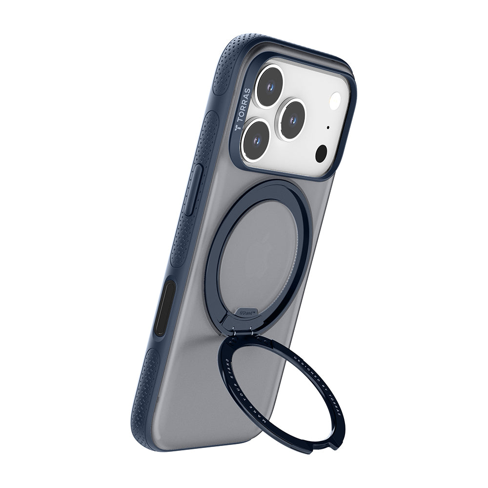 MagSafe cover til Apple iPhone 17 Pro Max, Torras, Ostand R Fitness, Marineblå