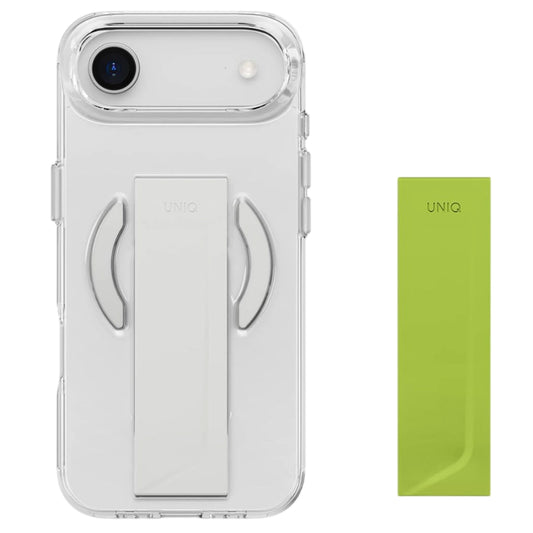 MagSafe cover til Apple iPhone 17 Pro Max, UNIQ, Heldro Air MagClick, Transparent Grå