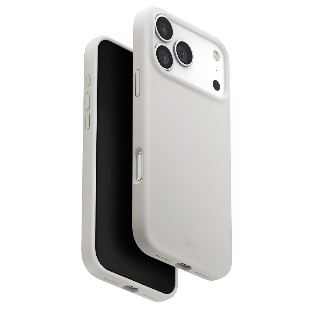 MagSafe cover til Apple iPhone 17 Pro Max, UNIQ, Lino MagClick, Grå