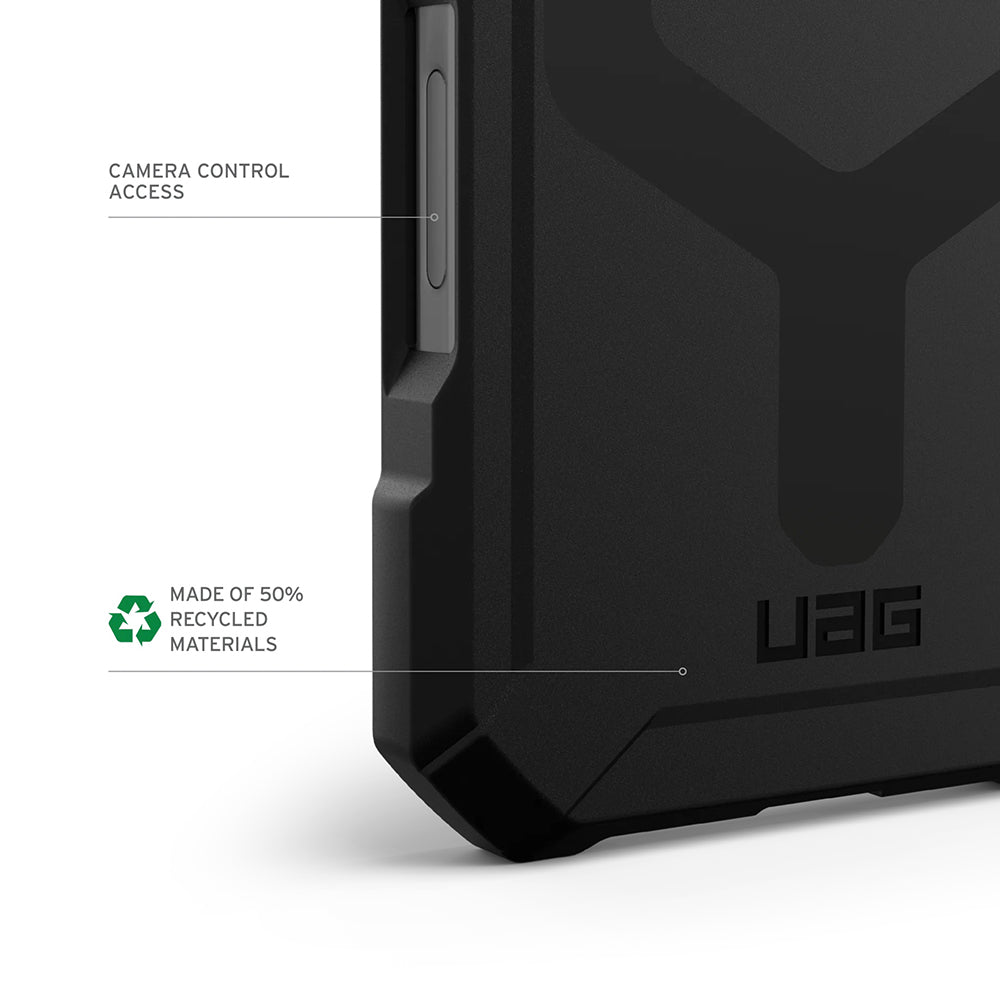 MagSafe cover til Apple iPhone 17 Pro Max, Urban Armor Gear, Essential Armor, Sort