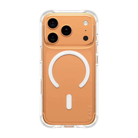 MagSafe cover til Apple iPhone 17 Pro, PanzerGlass, Fashionable Care, Hvid Transparent