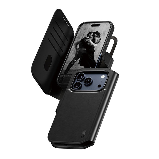 MagSafe cover til Apple iPhone 17 Pro, PanzerGlass, Care Feature Tango Two-in-One, Sort