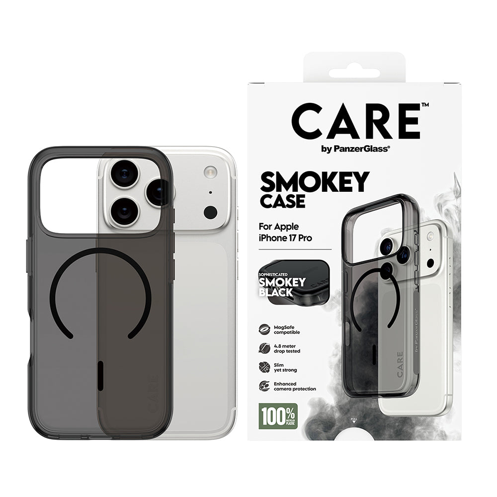 MagSafe cover til Apple iPhone 17 Pro, PanzerGlass, Urban Explorer Care, Sort