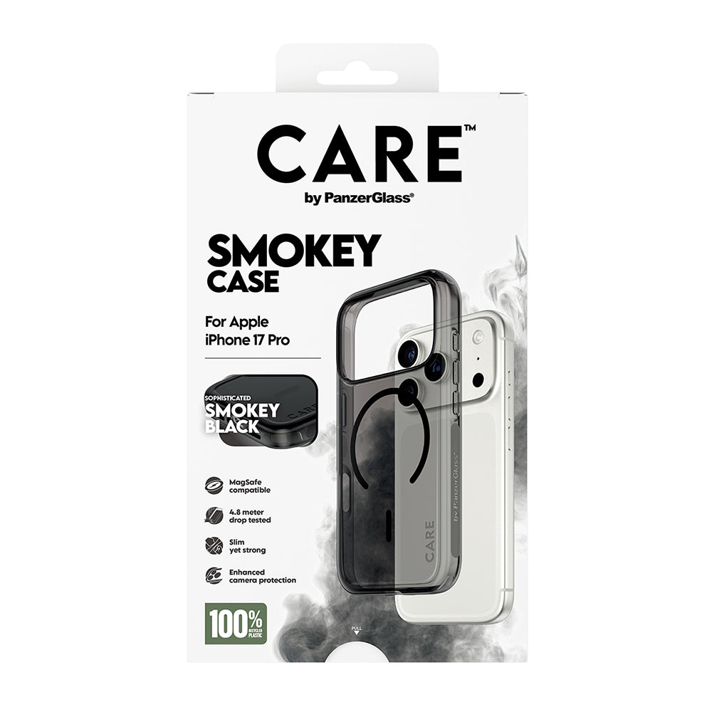 MagSafe cover til Apple iPhone 17 Pro, PanzerGlass, Urban Explorer Care, Sort