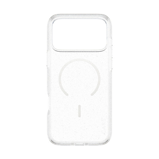 MagSafe cover til Apple iPhone 17 Pro, PanzerGlass, Care Urban Explorer Star Lit, Transparent Hvid