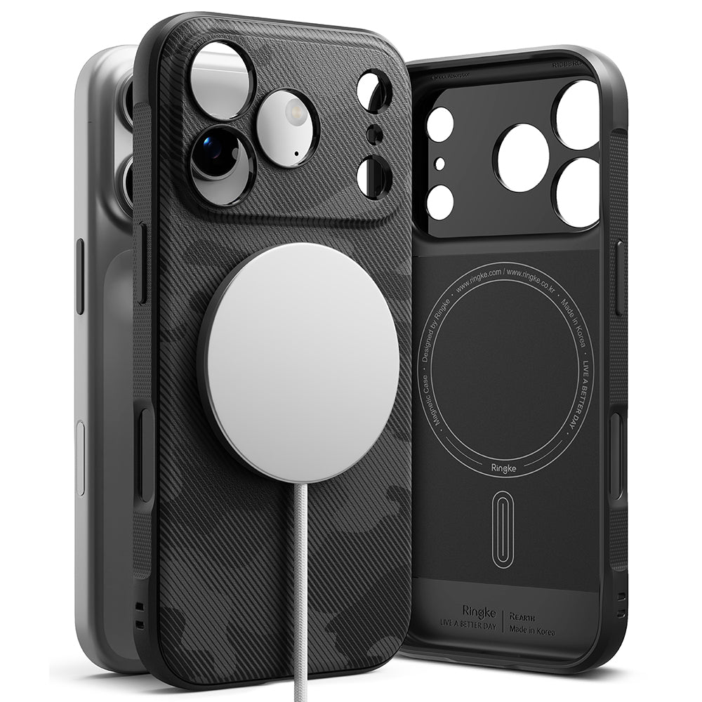 MagSafe cover til Apple iPhone 17 Pro, Ringke, Onyx, Camouflage