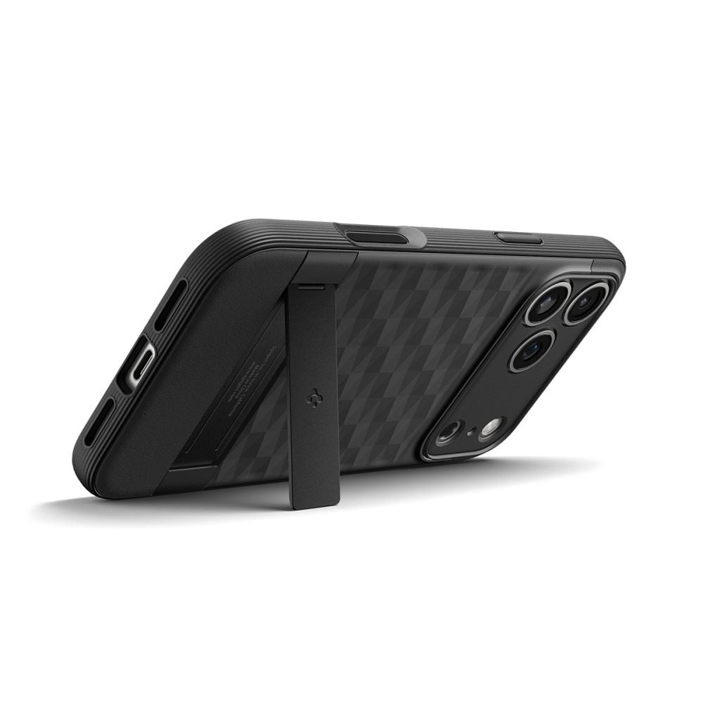 MagSafe cover til Apple iPhone 17 Pro, Spigen, Caseology Parallax S, Mat Sort ACS09964