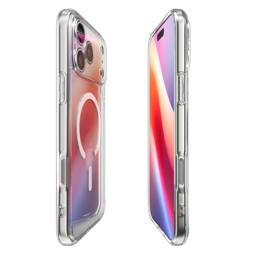 MagSafe cover til Apple iPhone 17 Pro, Spigen, Ultra Hybrid, Hvid ACS10346