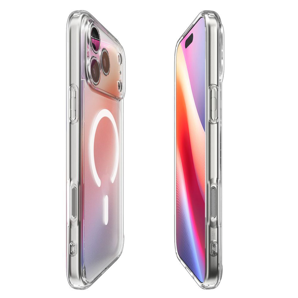 MagSafe cover til Apple iPhone 17 Pro, Spigen, Ultra Hybrid, Satineret Hvid ACS10350