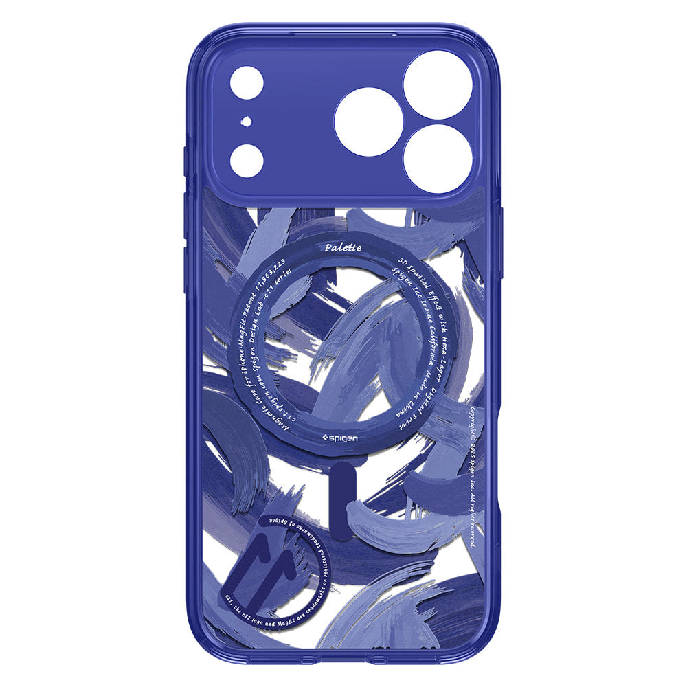 MagSafe cover til Apple iPhone 17 Pro, Spigen, Ultra Hybrid C11, Indigo ACS11392