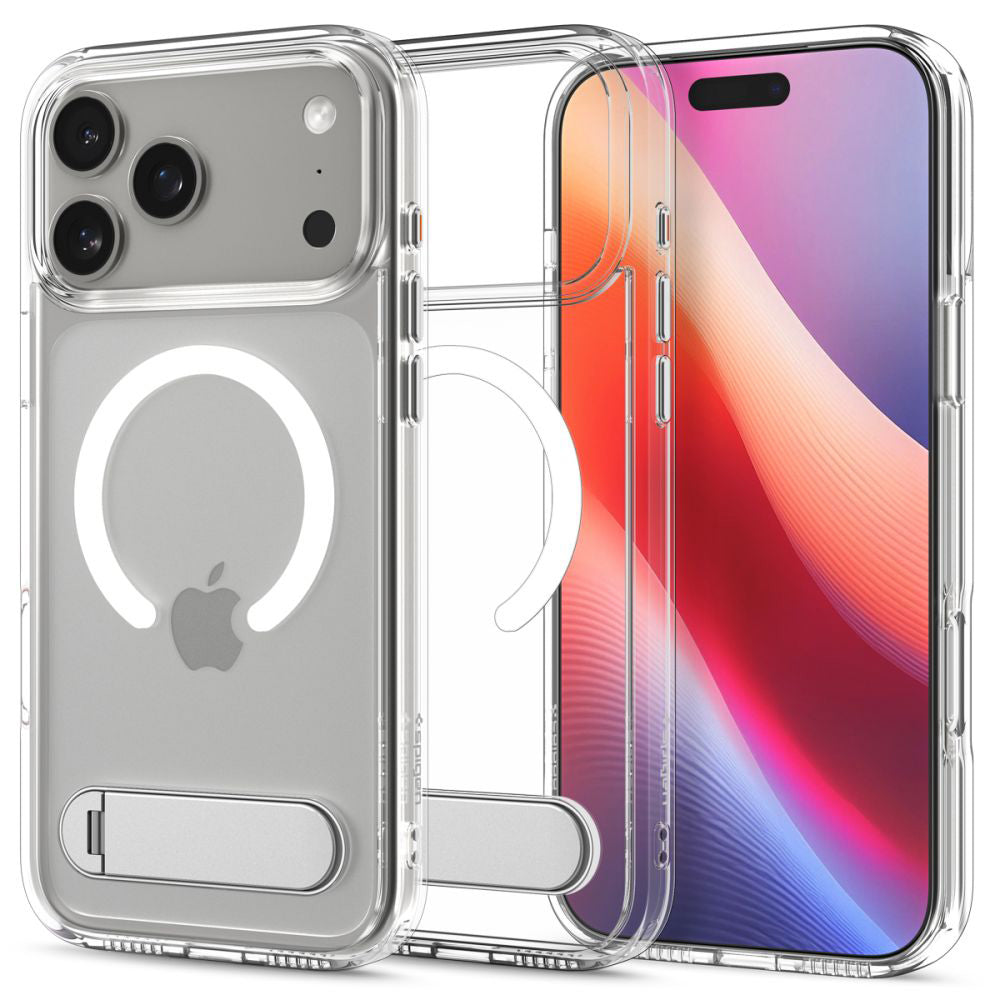 MagSafe cover til Apple iPhone 17 Pro, Spigen, Ultra Hybrid S, Transparent ACS09946