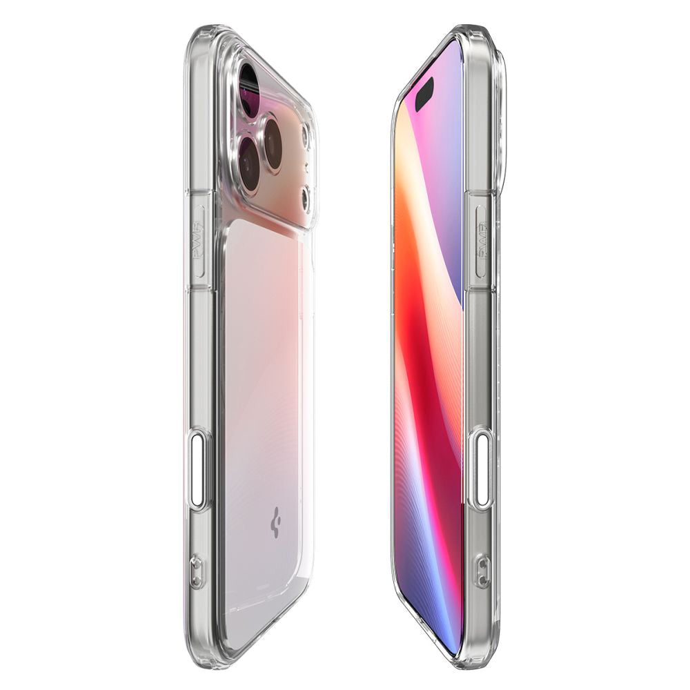 MagSafe cover til Apple iPhone 17 Pro, Spigen, Ultra Hybrid T, Hvid ACS10344