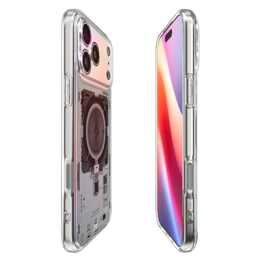 MagSafe cover til Apple iPhone 17 Pro, Spigen, Ultra Hybrid Neo One, Transparent ACS10354