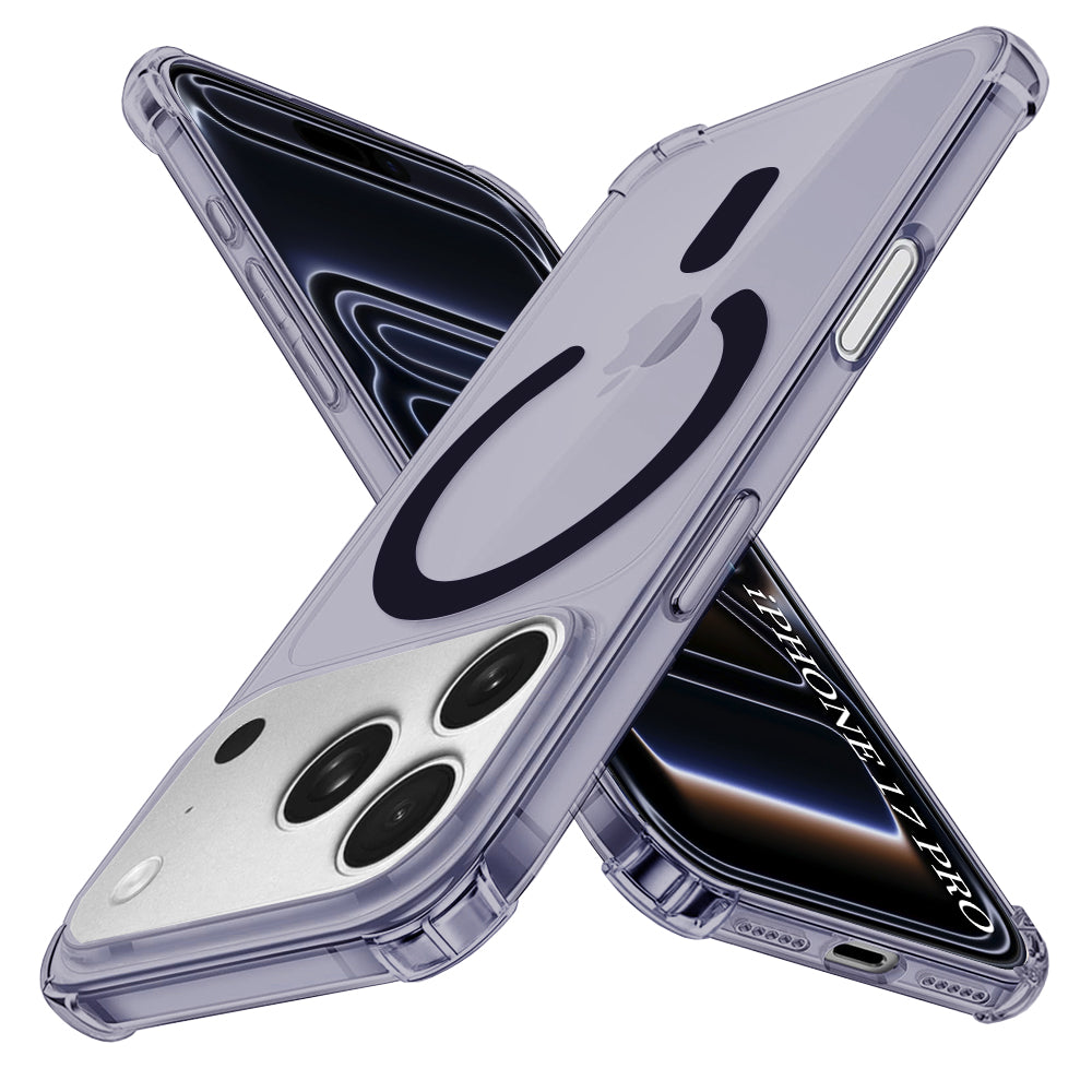MagSafe Case for Apple iPhone 17 Pro, Techsuit, Shockproof, Smoky