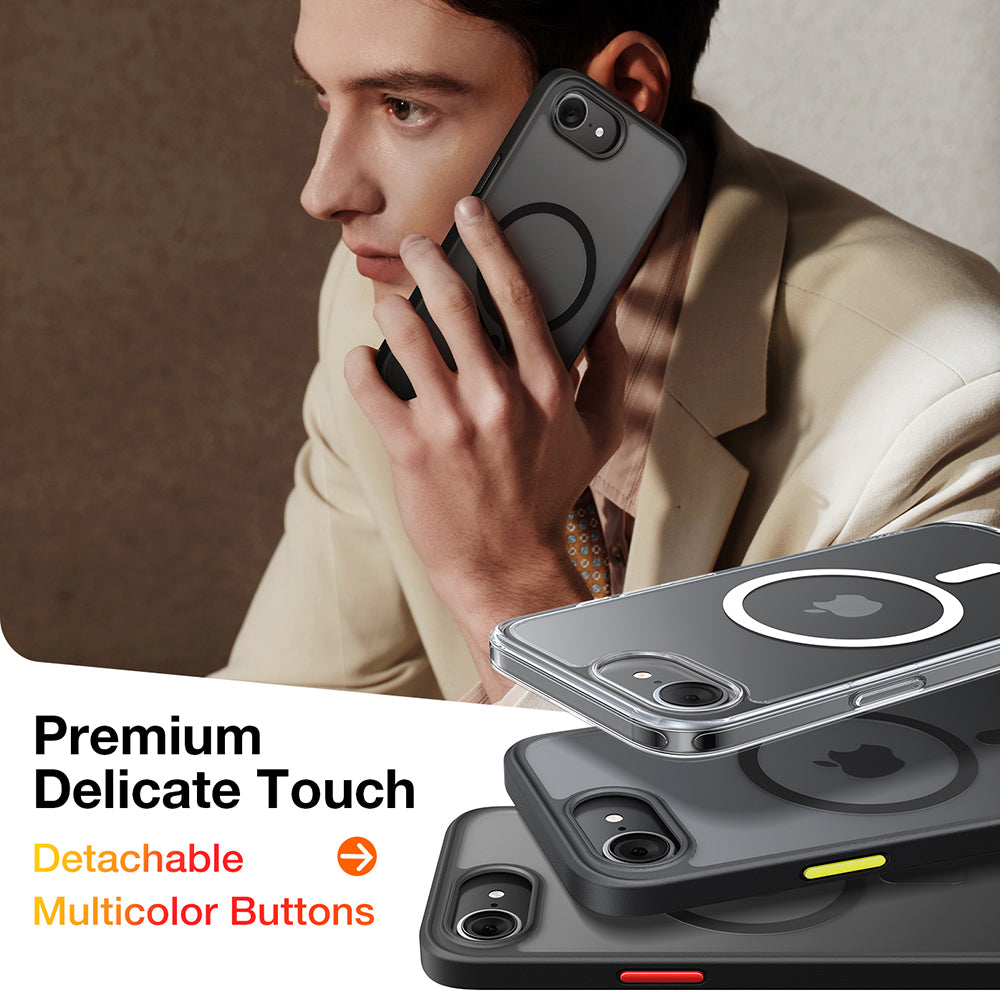 MagSafe cover til Apple iPhone 17 Pro, Torras, Guardian, Marineblå