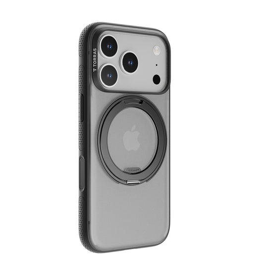 MagSafe cover til Apple iPhone 17 Pro, Torras, Ostand R Fitness, Sort