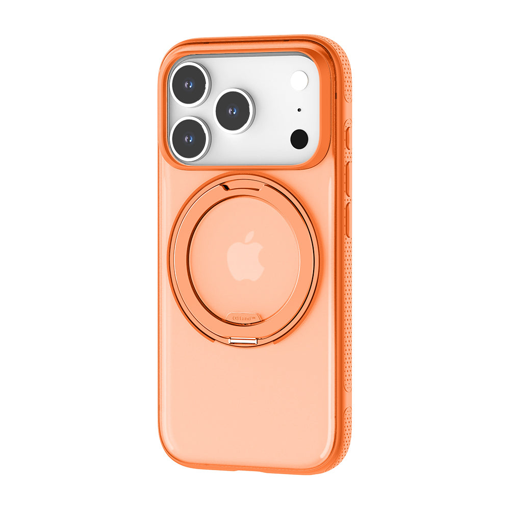 MagSafe cover til Apple iPhone 17 Pro, Torras, Ostand R Fitness, Orange