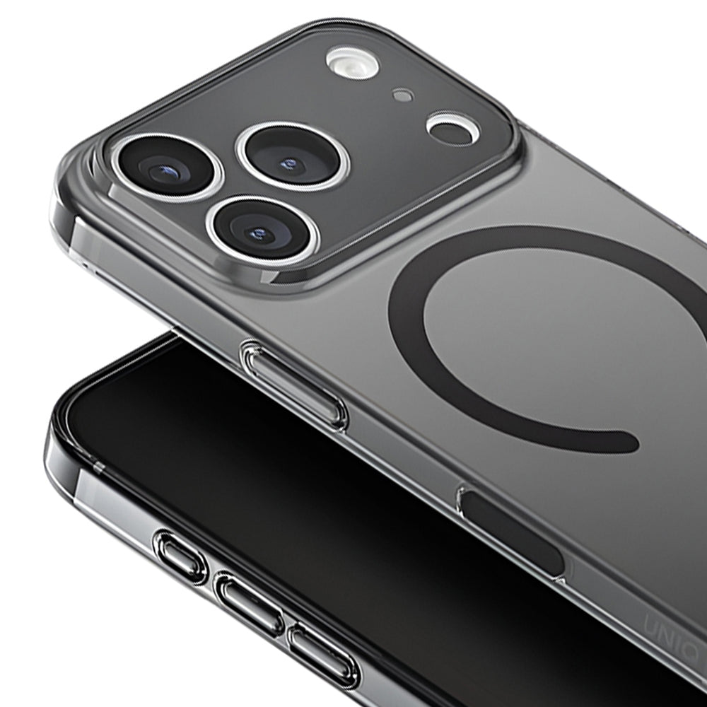 MagSafe cover til Apple iPhone 17 Pro, UNIQ, AirSuit MagClick, Sort
