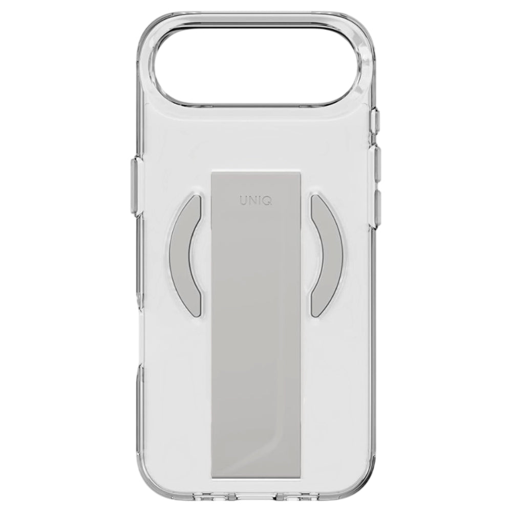 MagSafe cover til Apple iPhone 17 Pro, UNIQ, Heldro Air MagClick, Transparent Grå