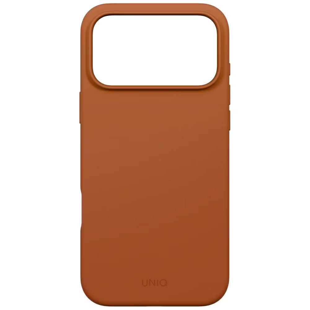 MagSafe cover til Apple iPhone 17 Pro, UNIQ, Lino MagClick, Mørk Orange