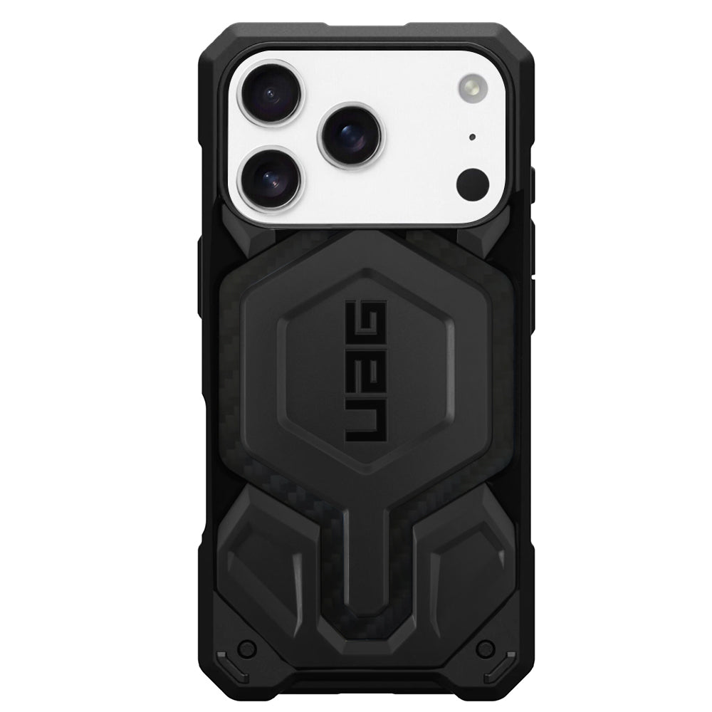 MagSafe cover til Apple iPhone 17 Pro, Urban Armor Gear, Monarch Pro Carbon, Sort