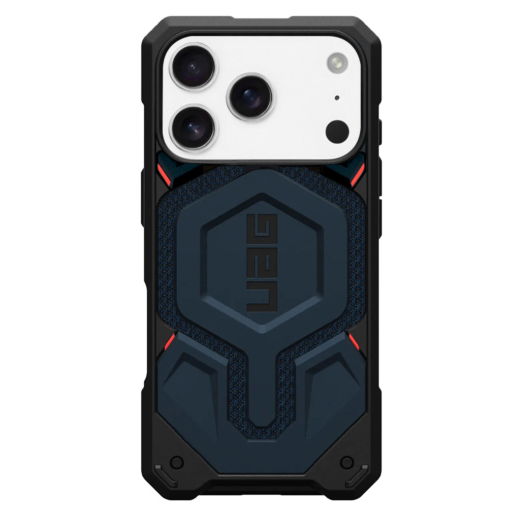 MagSafe cover til Apple iPhone 17 Pro, Urban Armor Gear, Monarch Pro Kevlar, Marineblå