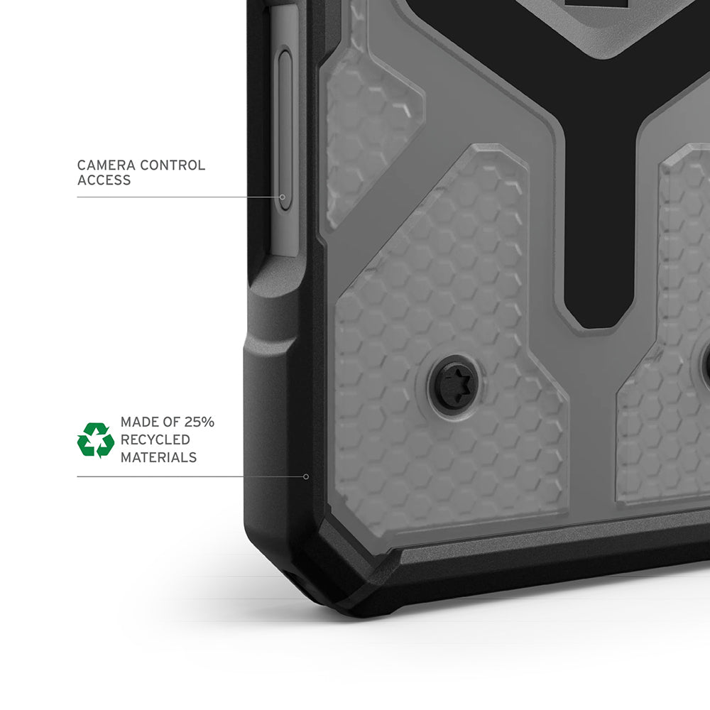 MagSafe cover til Apple iPhone 17 Pro, Urban Armor Gear, Pathfinder Clear, Grå