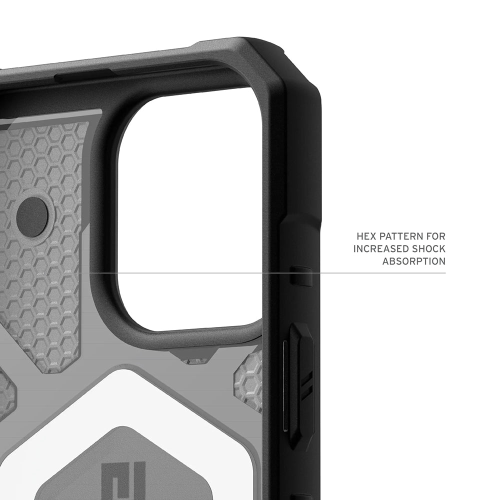 MagSafe cover til Apple iPhone 17 Pro, Urban Armor Gear, Pathfinder Clear, Grå