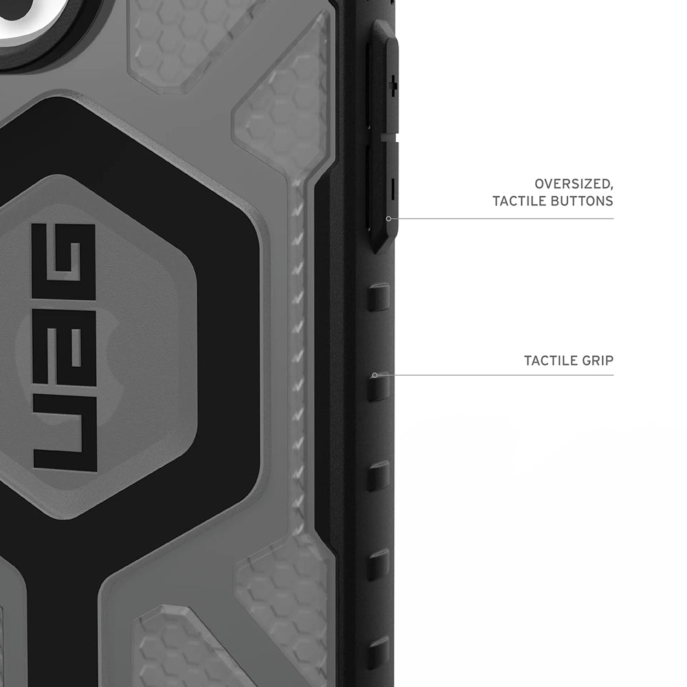 MagSafe cover til Apple iPhone 17 Pro, Urban Armor Gear, Pathfinder Clear, Grå