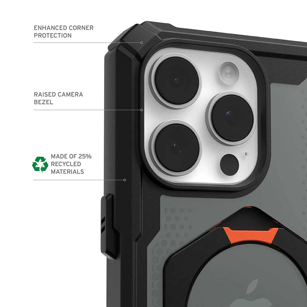 MagSafe cover til Apple iPhone 17 Pro, Urban Armor Gear, Plasma XTE, Sort