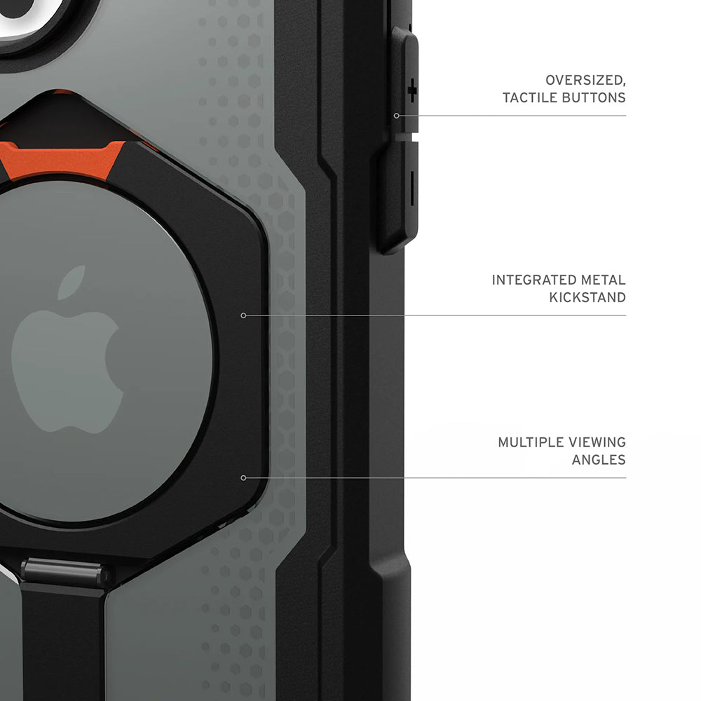 MagSafe cover til Apple iPhone 17 Pro, Urban Armor Gear, Plasma XTE, Sort