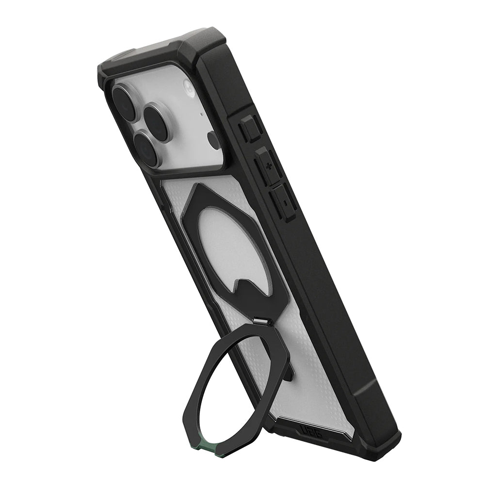 MagSafe cover til Apple iPhone 17 Pro, Urban Armor Gear, Plasma XTE, Sort Transparent