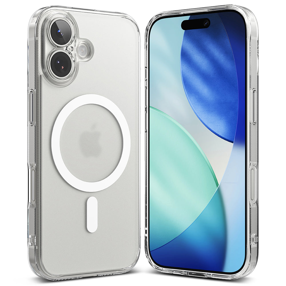 MagSafe cover til Apple iPhone 17, Ringke, Fusion, Mat Transparent