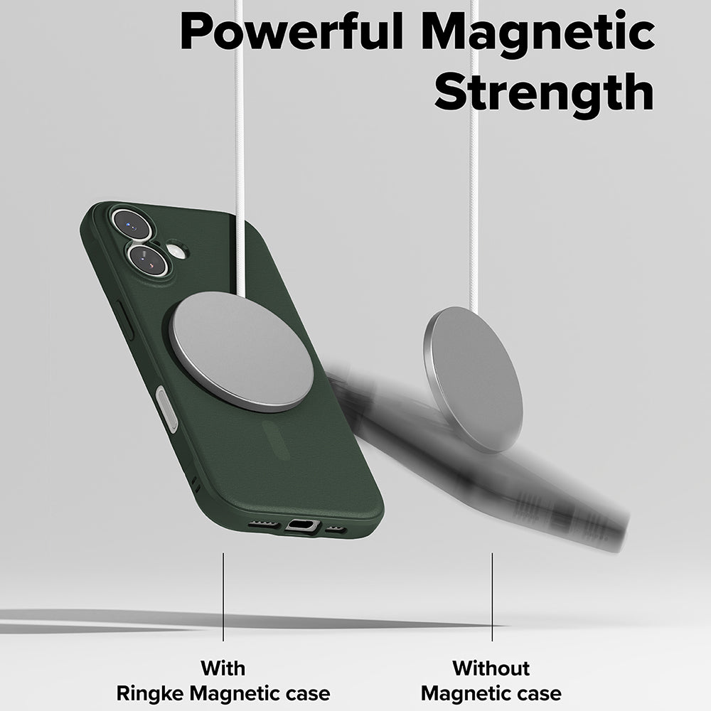MagSafe-etui til Apple iPhone 17, Ringke, Onyx, Mørkegrøn